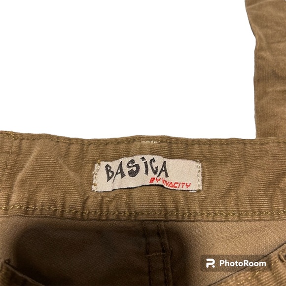 ✨3/$30✨ Women’s Basica by Vivacity Brown / Tan Corduroy Pants - Picture 3 of 7